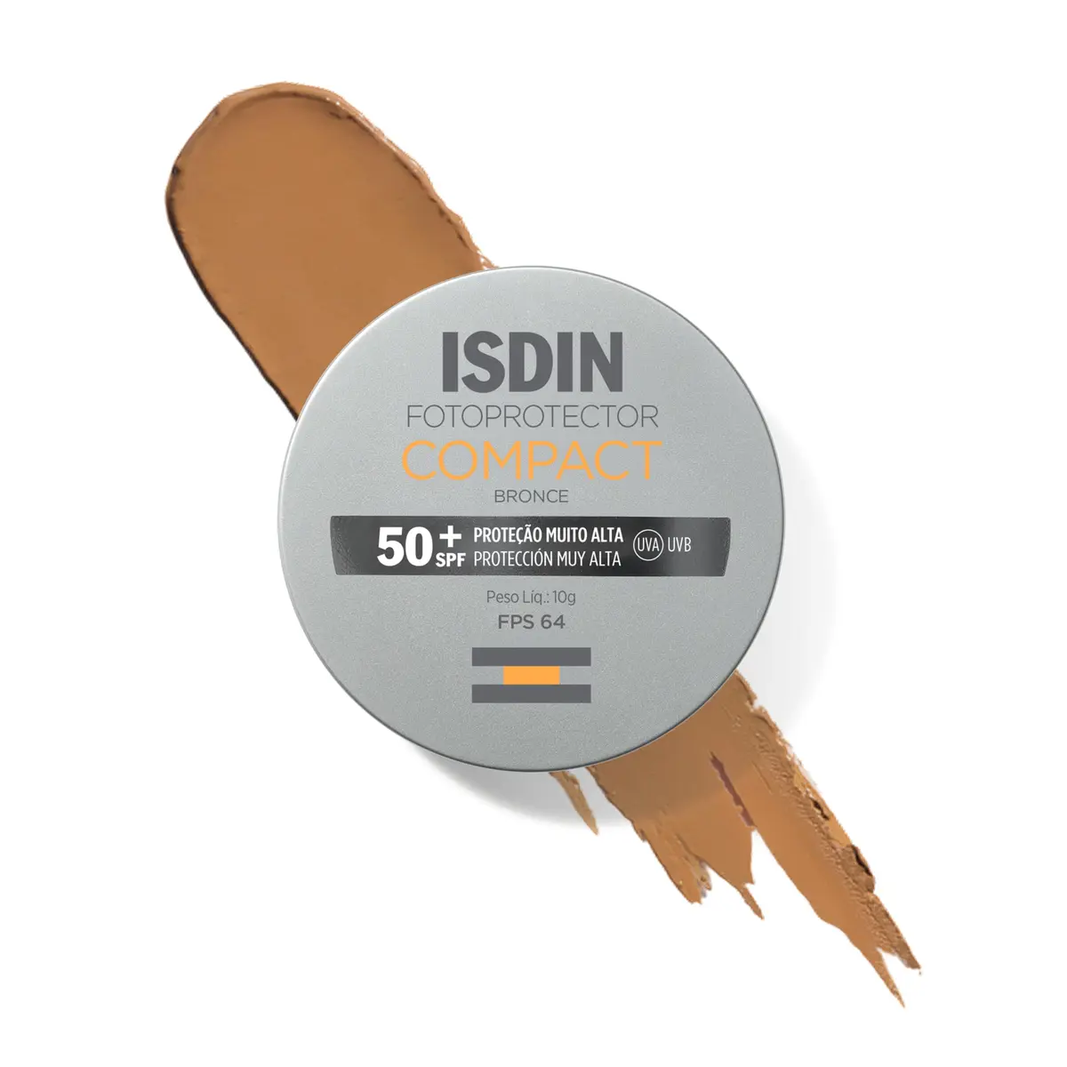 ISDIN Protetor Solar Compacto Bronze FPS 50-10g - 1