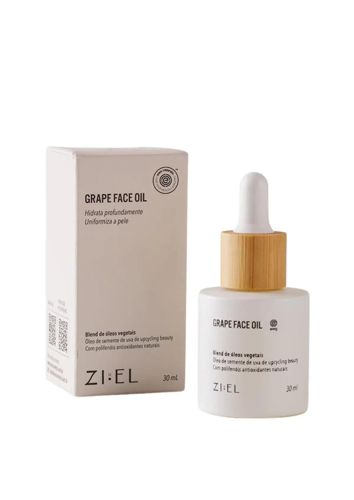 Óleo facial de uva 30ml - Grape Face Oil - Ziel | Grape Face Oil - 1