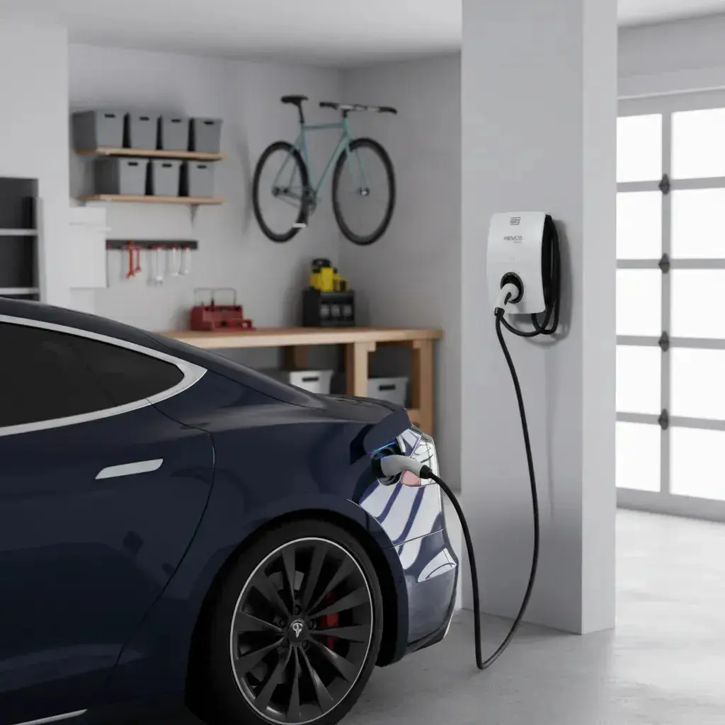 Estação de Recarga Carros Elétricos WEG Wemob Wall 7,68kw 100-220V thumbnail 2