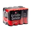 [+ por - R$ 43,09] Cerveja Estrella Galicia Lager 350ml c/ 12 unidades - 1