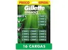 Carga para Aparelho de Barbear Gillette - Mach3 Sensitive 16 Cargas - 1