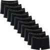 Kit Com 10 Cuecas Boxer Algodão Adulto Usee Brasil - 1