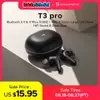[R$55 Moedas/APP] Fone de Ouvido SoundPEATS T3 Pro com Cancelamento de Ruído - Bluetooth 5.4, Drivers de 12mm, 28h bateria, IPX4 - 1