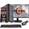 PC Gamer Ryzen 5 16GB RX SSD 480GB Monitor 20" - 1