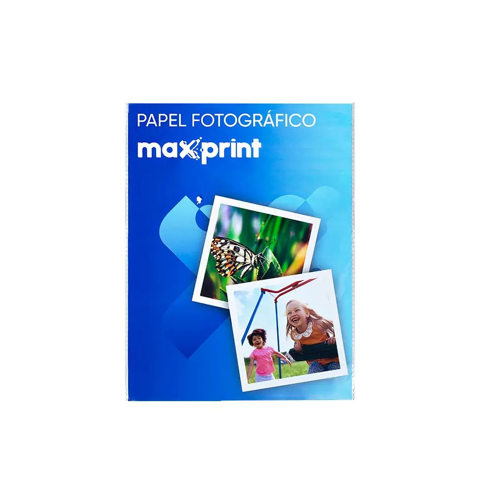 Papel Fotográfico Glossy Maxprint A4 180gsm - 50 Folhas - 1
