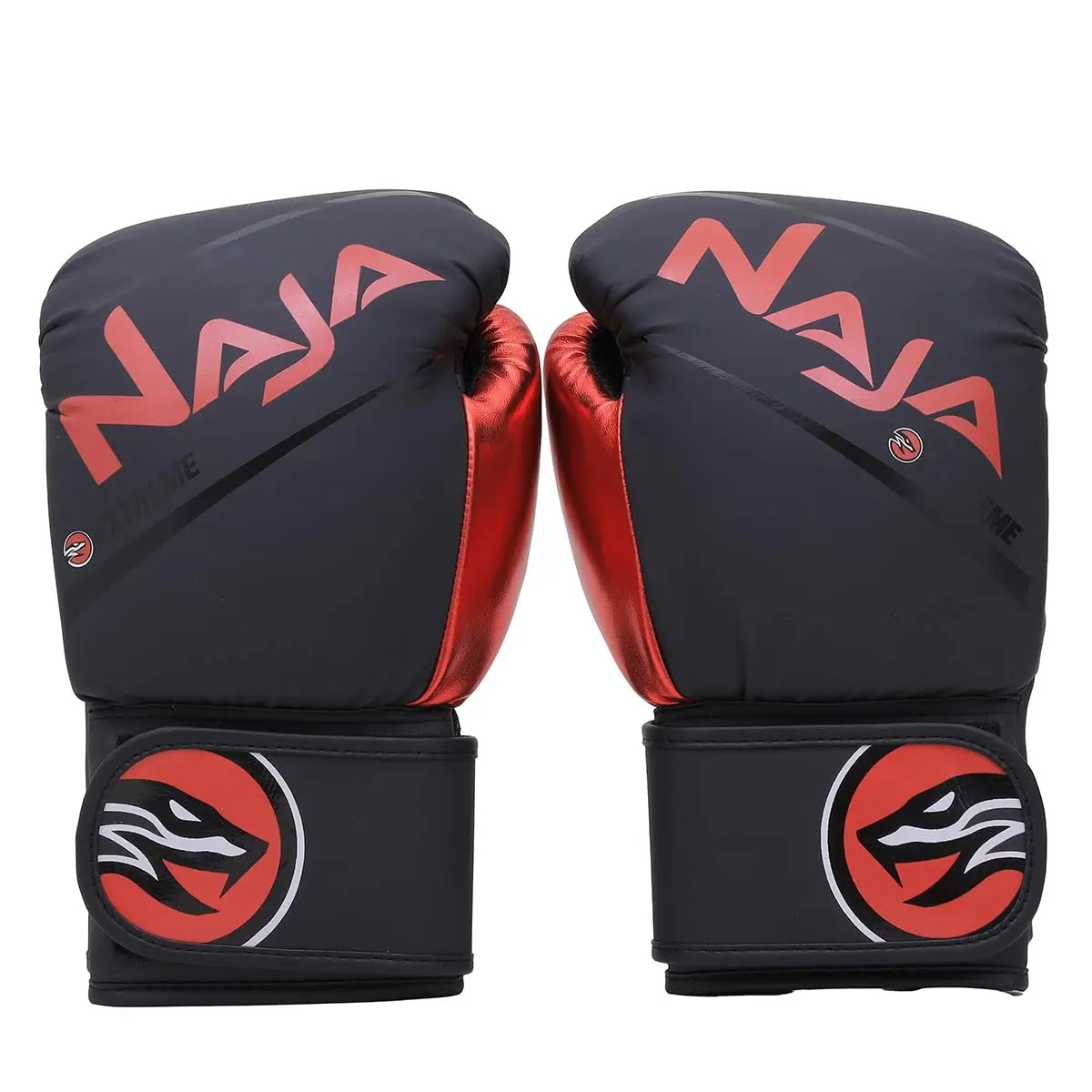 Kit Boxe/Muay Thai Naja Extreme + Par de Luvas + Protetor Bucal + Bandagem 3,5M
