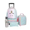 Xtrem by Samsonite Kit Escolar Run Mochila Escolar + Lancheira + Estojo + Garrafa Aqua Unicórnio - 1