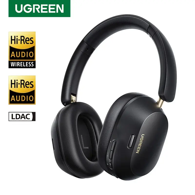 Auscultadores Híbridos Ativos de Cancelamento de Ruído Auriculares Espaciais, Auscultadores Bluetooth, Escolha, Alta Resolução, 75H, 43dB, LDAC