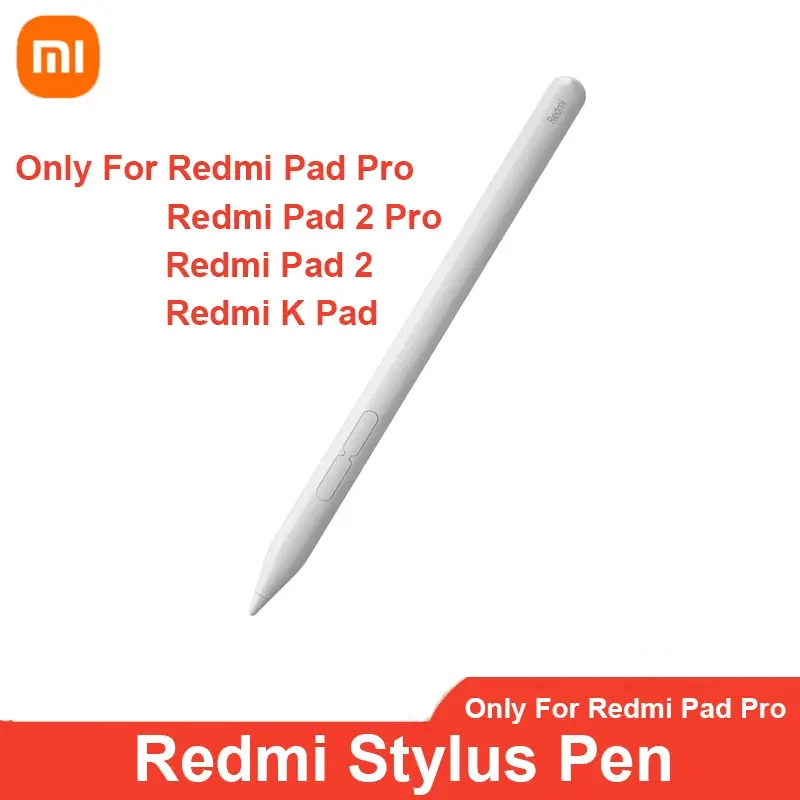 Caneta Stylus Original Redmi 240Hz para Desenho, Escrita e Captura de Tela, com 4096 Níveis de Sensibilidade, Lápis Inteligente para Redmi Pad Pro / Redmi Pad 2
