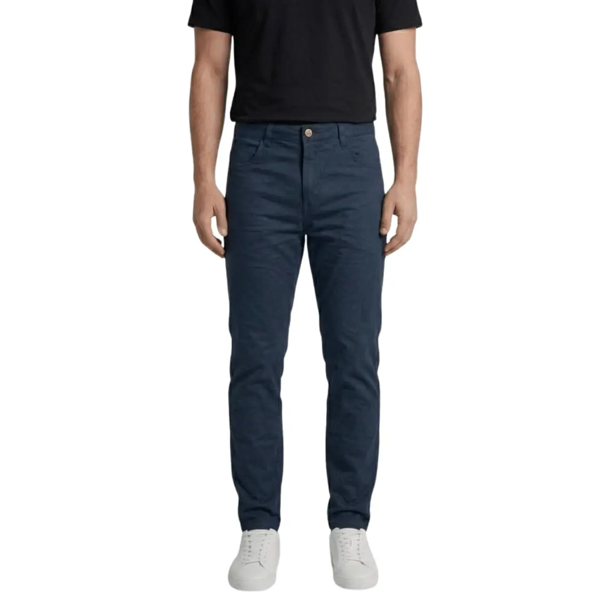 Calça Alfaiataria Masculina Social Casual Slim Fit Elegante Confortável para Trabalho e Dia a Dia Moda Masculina - 1