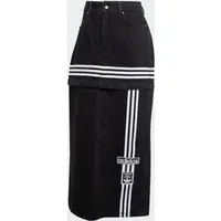 Saia Dois Em Um Adibreak Denim Mulher adidas
