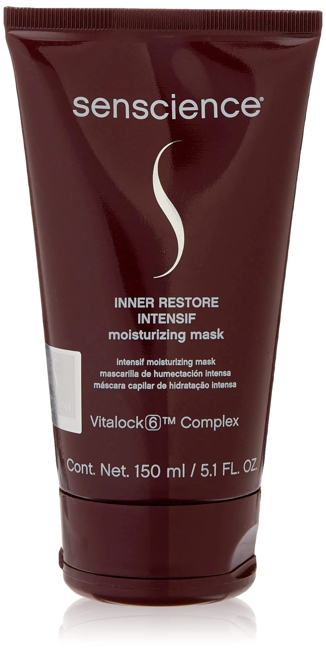 Inner Restore Intensif Moisturizing Mask | Queratina e Vitamina E, Repara Fios Danificados, Proteínas da Seda, Cabelos com Química, Hidratação Profunda