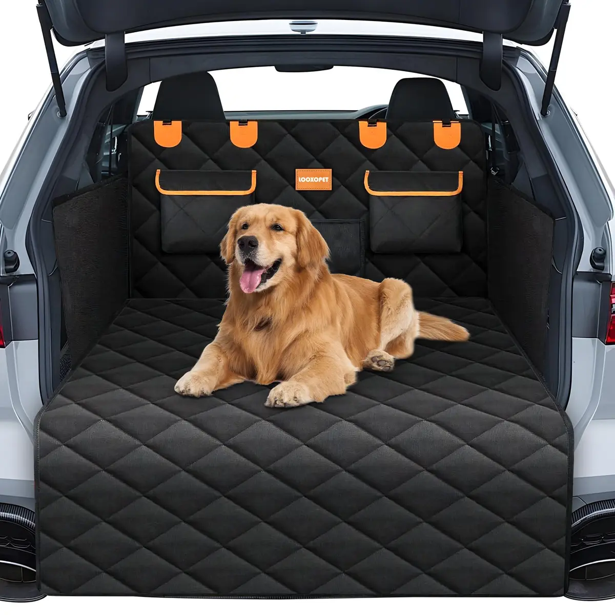 Capa Protetora Carro Pet Proteção 4 em 1 Porta-malas | Impermeável Fundo Reforçado Lavável À Máquina Universal