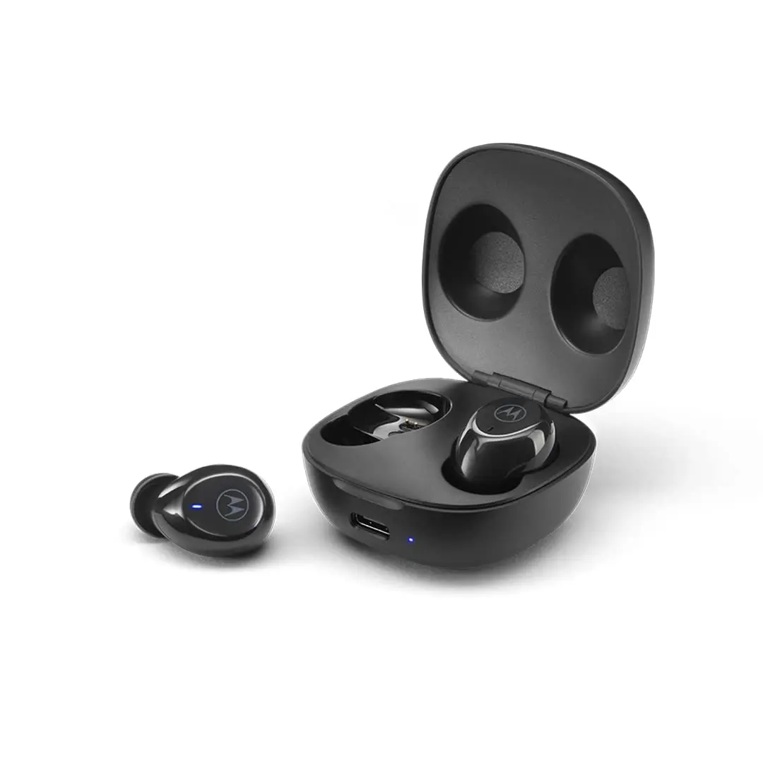 Motorola, Moto Buds 105 TWS, Fone de Ouvido Bluetooth, Preto