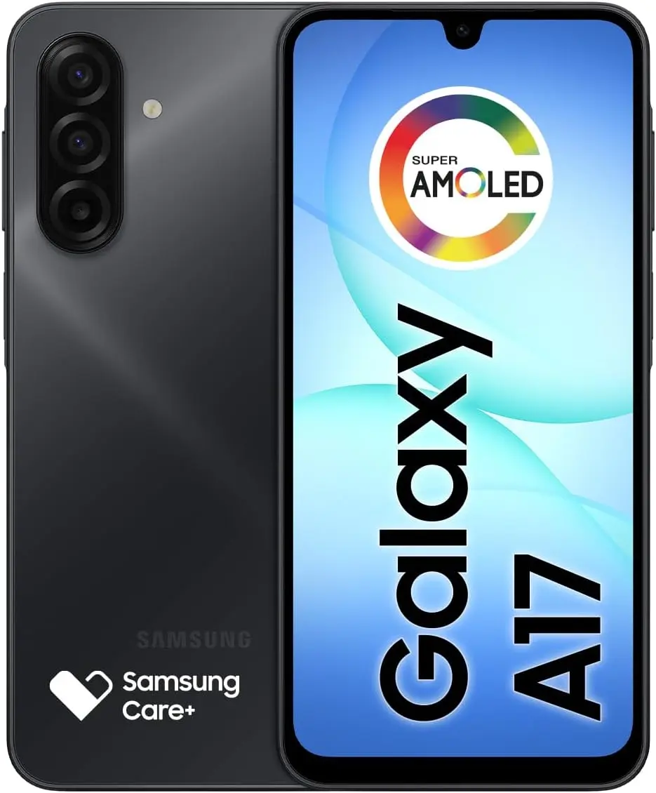 Celular Samsung Galaxy A17, 128GB, 4GB, 50MP Tela 6.7", IP54 - Preto - 1