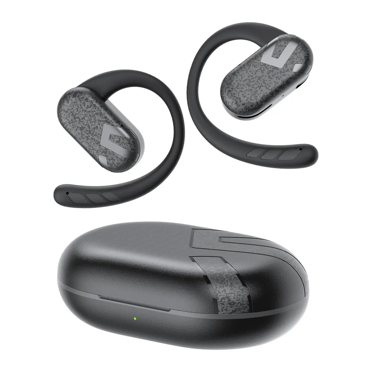 SoundPEATS Breezy Fone Bluetooth Aberto, 40H, Dual Mic, IA, 12mm | Driver 12mm, design aberto sem pressão, duplo mic IA anti-ruído, autonomia 40h, ideal para corrida, academia e uso diário