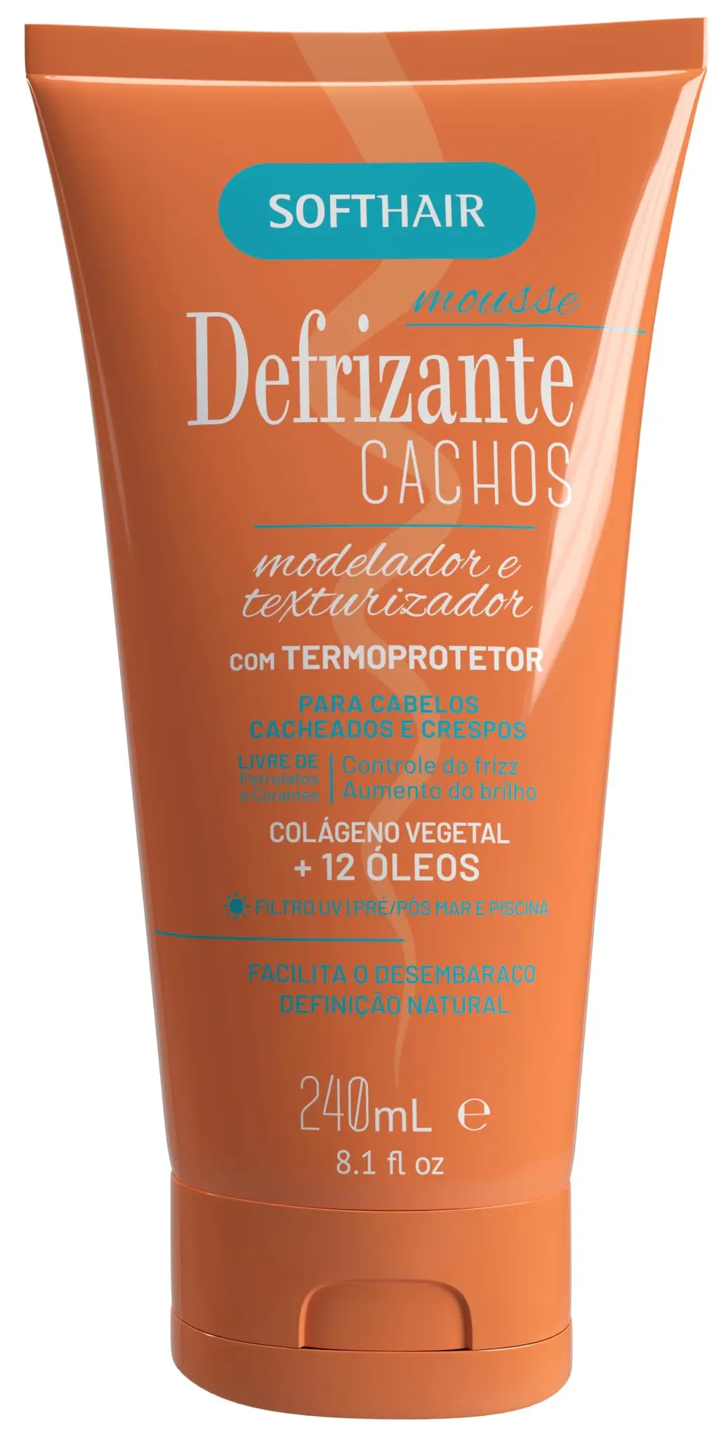 Defrizante para Cachos Soft Hair, 240ml - 1