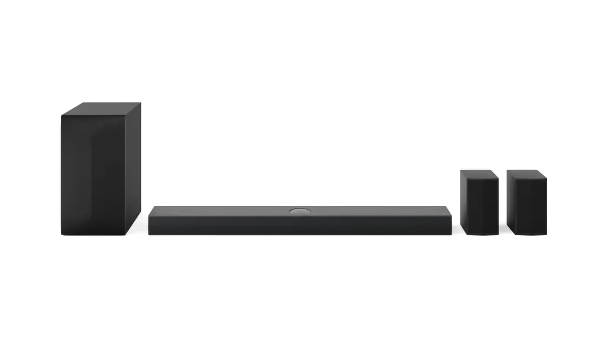 LG Home Theater SoundBar S70TR– Dolby Atmos, 500W RMS, 5.1.1 Canais, DTS Digital Surround, Caixas Traseiras, AI Sound Pro, WOW Sinergy, Bluetooth 5.3, HDMI - 1