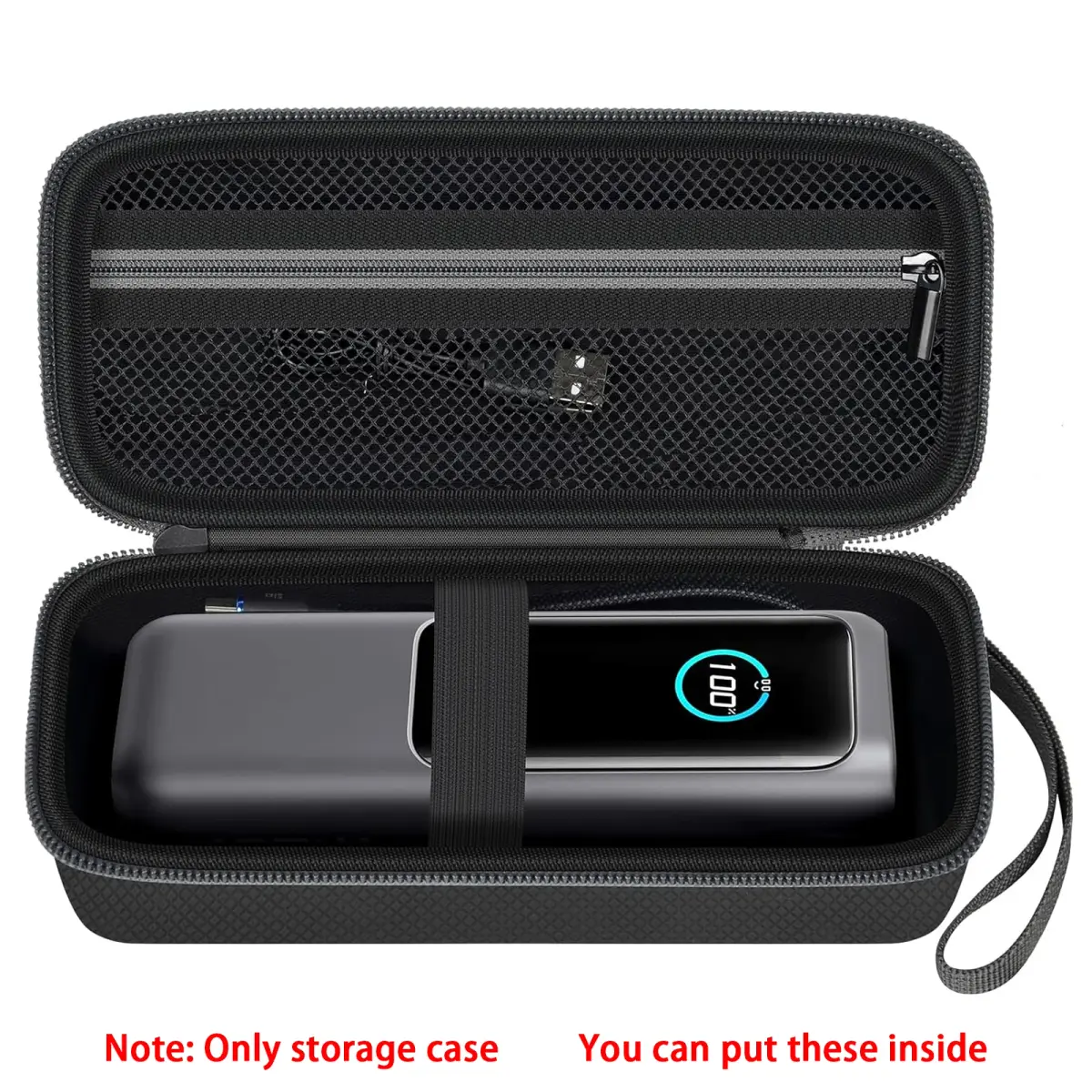 Capa para Power Bank Anker Prime/Laptop/737, Armazenamento Portátil para Bateria Anker 3 em 1, Carregamento Rápido - 1