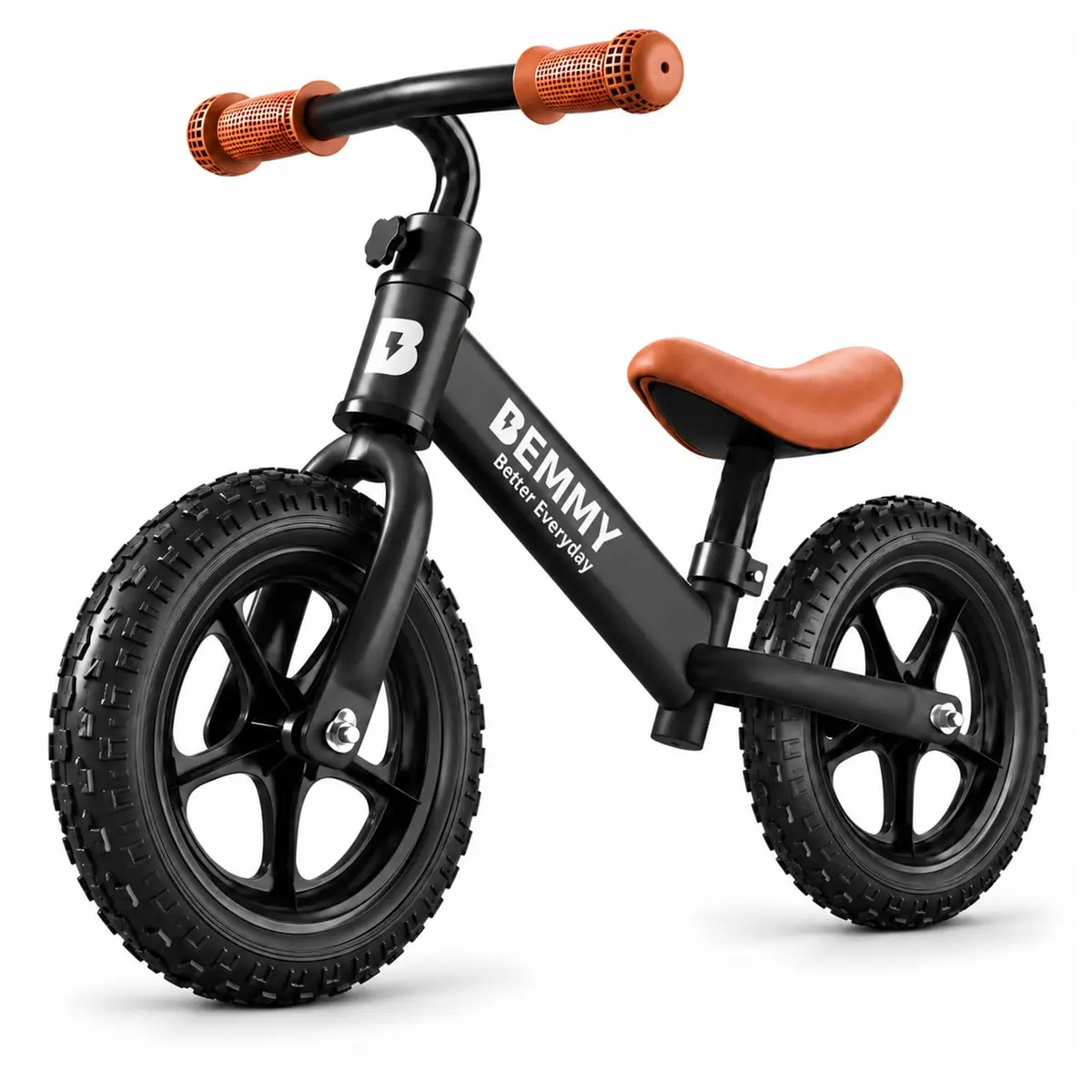 BEMMY Bicicleta de Equilíbrio Infantil- Sem Pedal, Balance Bike 12'' para Infantil com 80-110CM de Aaltura