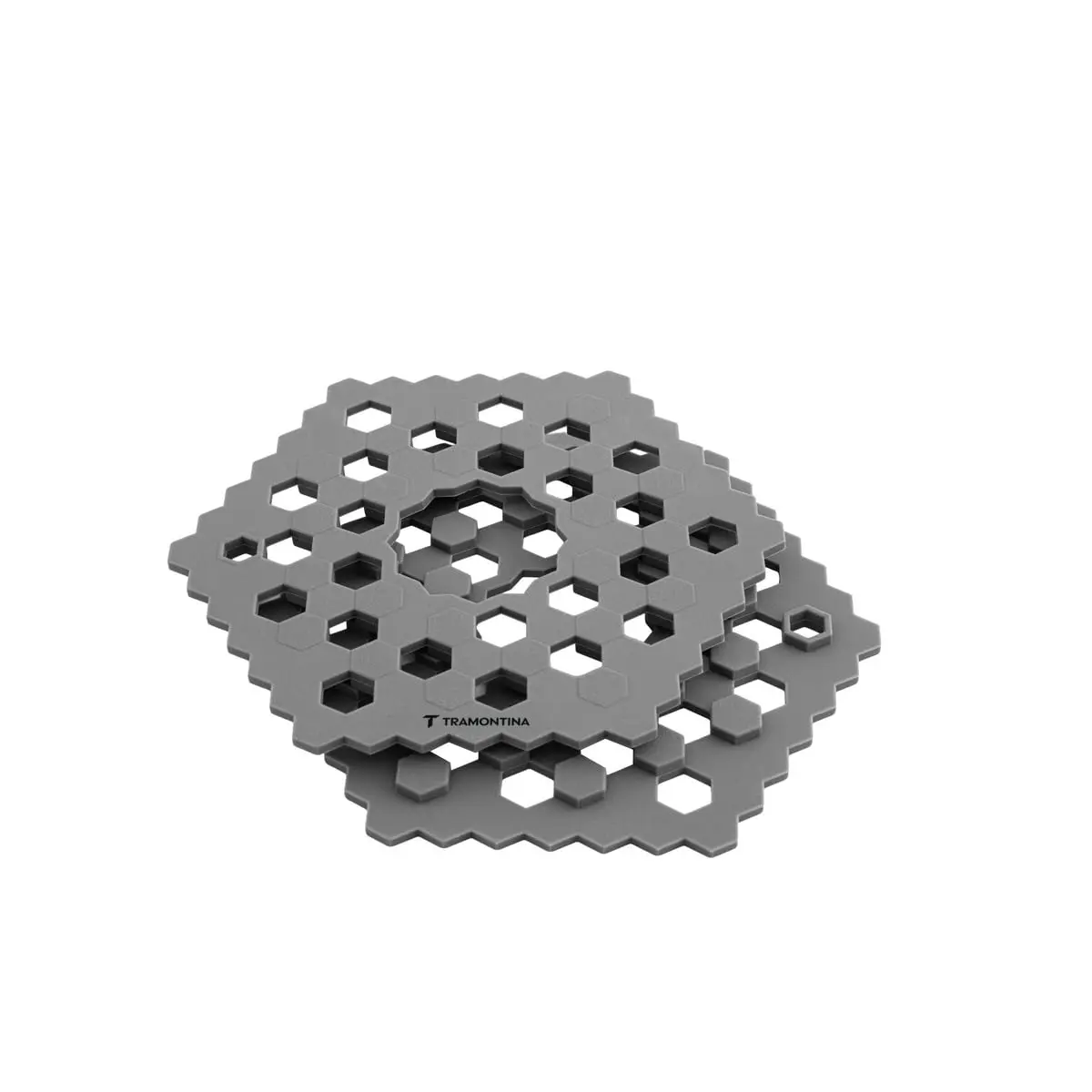 Tramontina Descanso de Panelas Vivace em Silicone Hexagonal 2 Peças Ø18 cm