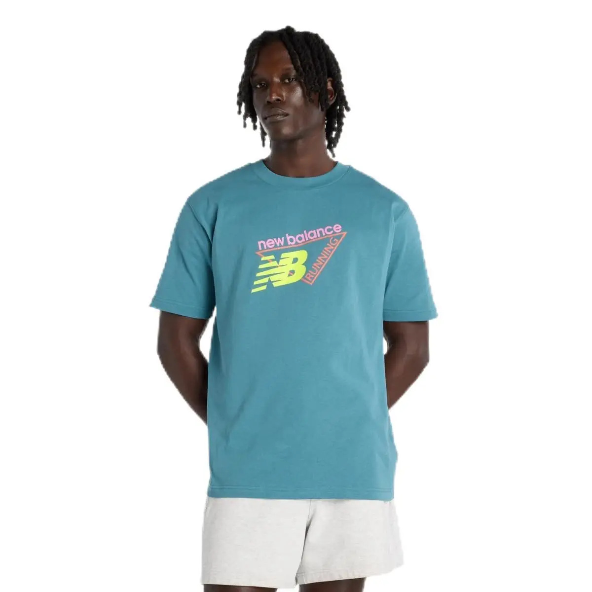 Camiseta Masculina New Balance Classic Tri Logo