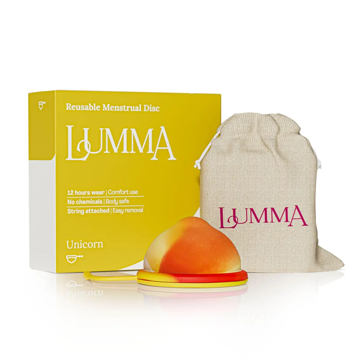 Disco Menstrual Lumma, Unicórnio H | Unicórnio H - 1