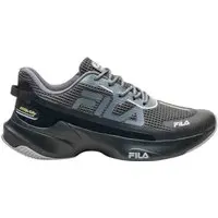 Tênis Corrida Masculino Fila Recovery Chumbo E Preto - 1