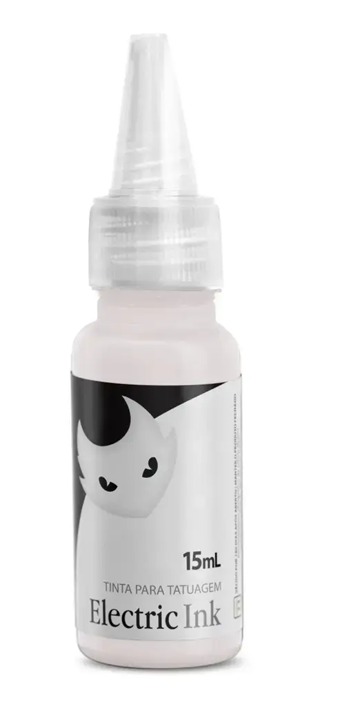 Tinta Para Tatuagem Branco Real - 15ml