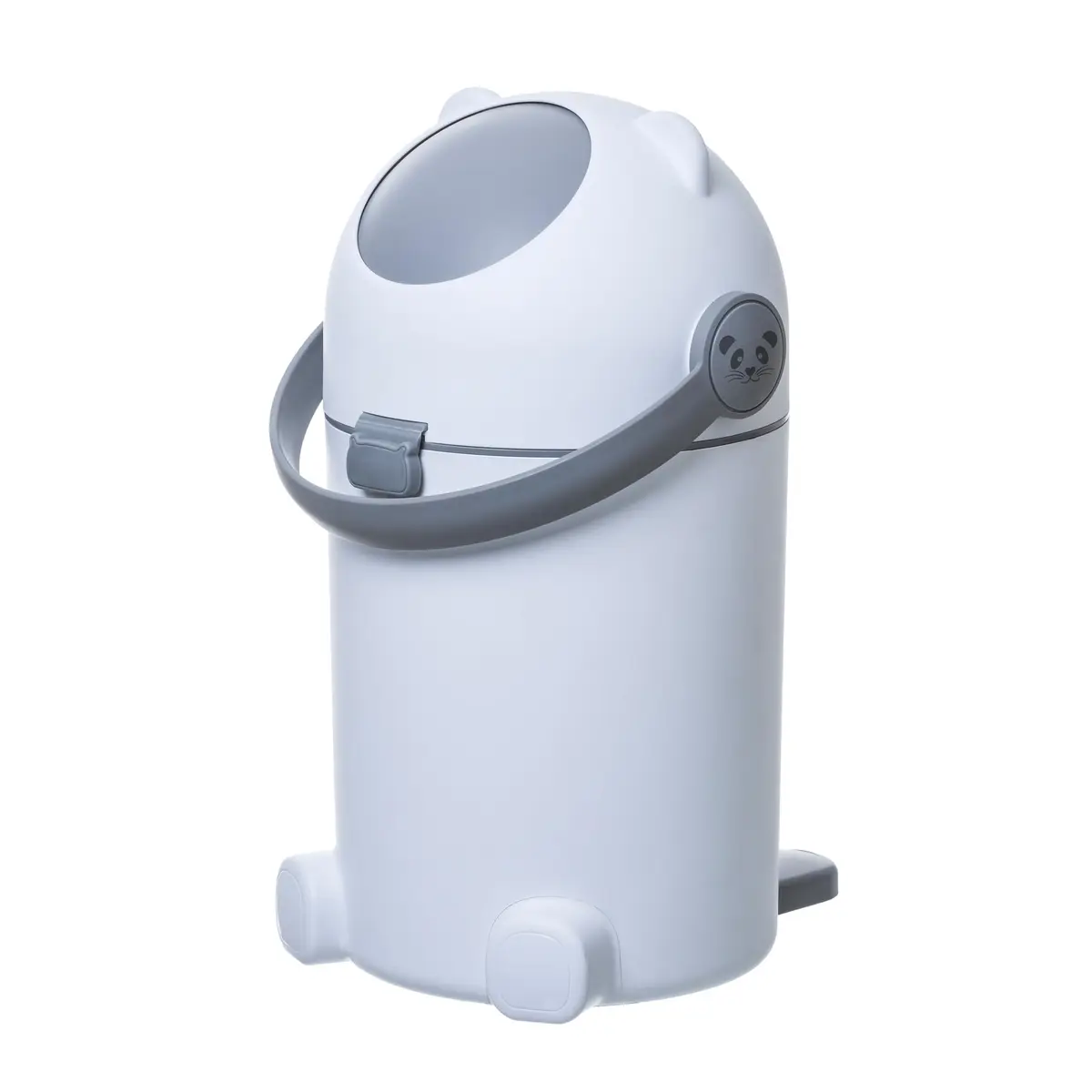 Gato Panda - Lixeira Anti Odor Easy Max 10 Litros – Design Compacto e Higiênico, Fácil de Limpar, Ideal para Quartos de Bebê, Cozinhas