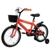 Bicicleta Infantil Aro 16 com Rodinhas Laranja - 1