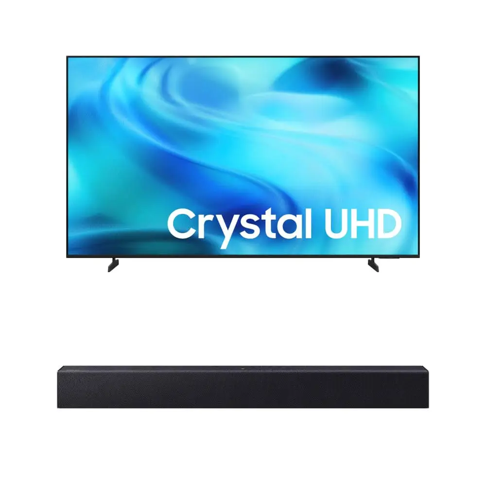 Samsung Combo Smart TV 70" Crystal UHD 4K 2026 + Soundbar Samsung HW-B400F