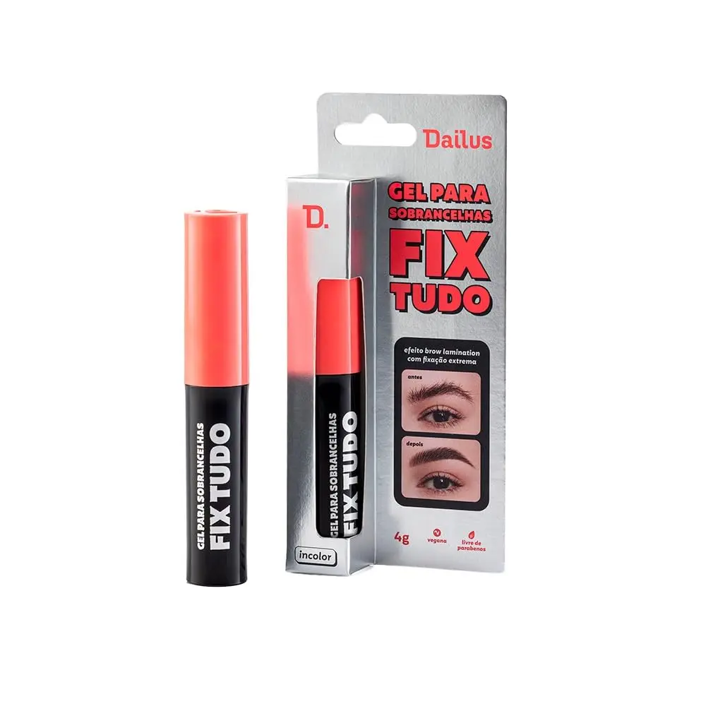 Fixador de Sobrancelhas em Gel Dailus Fix Tudo - 1