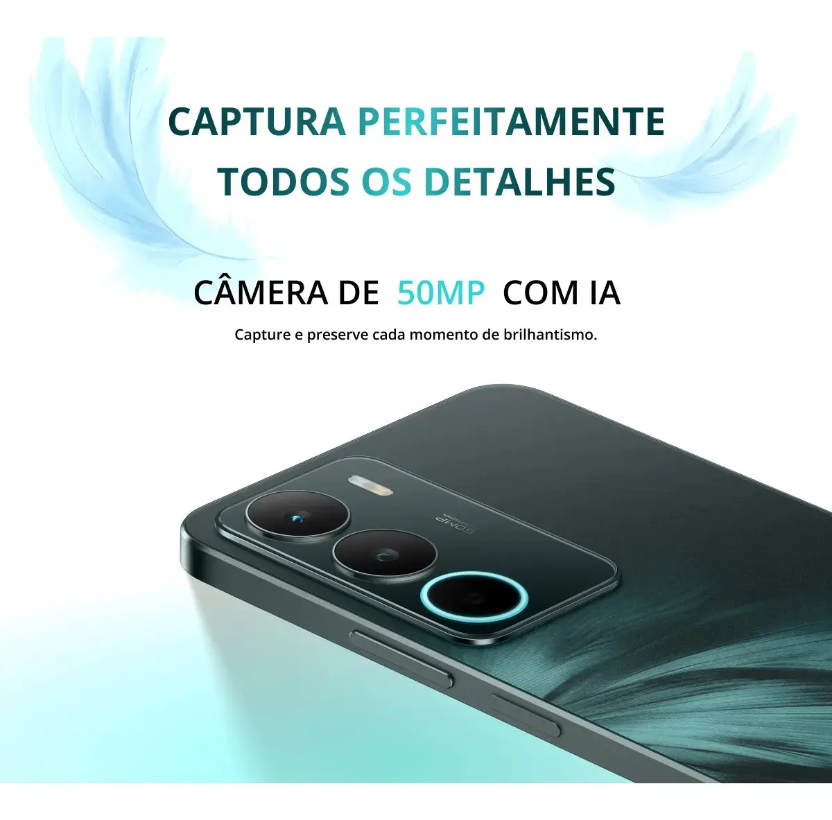 Celular Smartphone Realme C73 128gb 4gb Ram Dual Sim 120hz 6000mAh Verde thumbnail 6