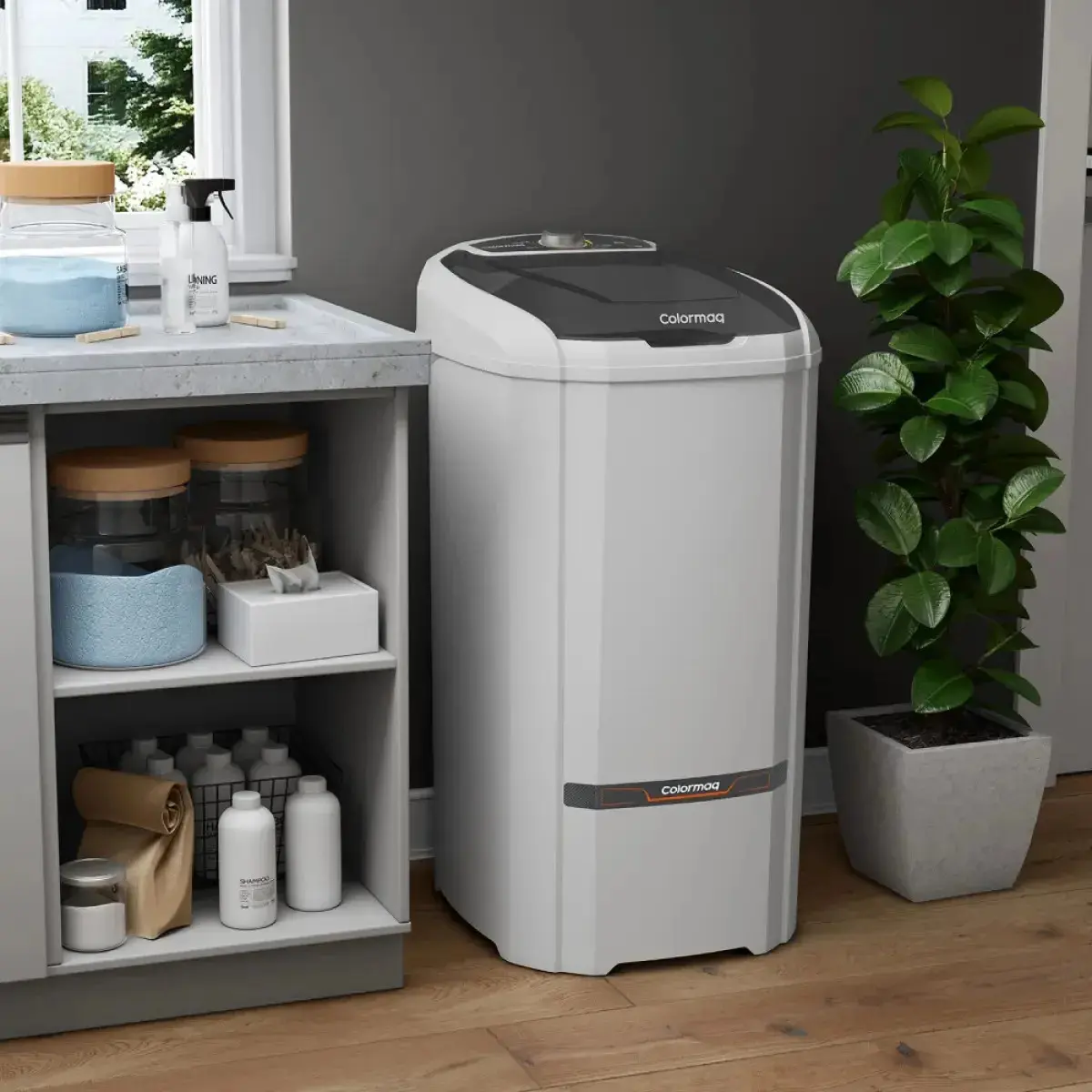 Lavadora Semiautomática Lcs 10kg Branca Colormaq 110v Branco thumbnail 6