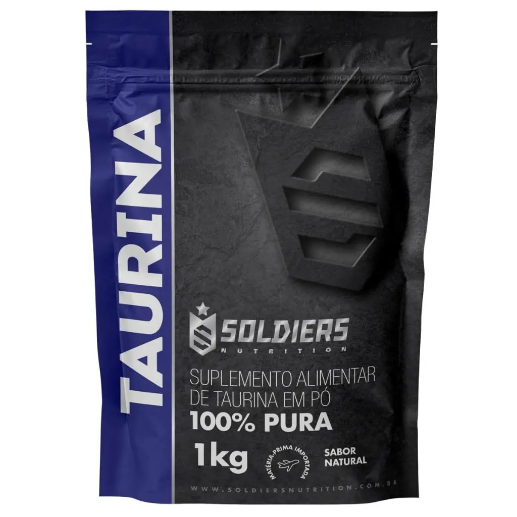 Soldiers Nutrition L - Taurina 1Kg - 100% Pura Importada - - 1