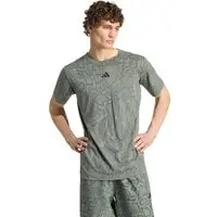 Camiseta Estampada D4T PrimeLift adidas Performance Verde - 1