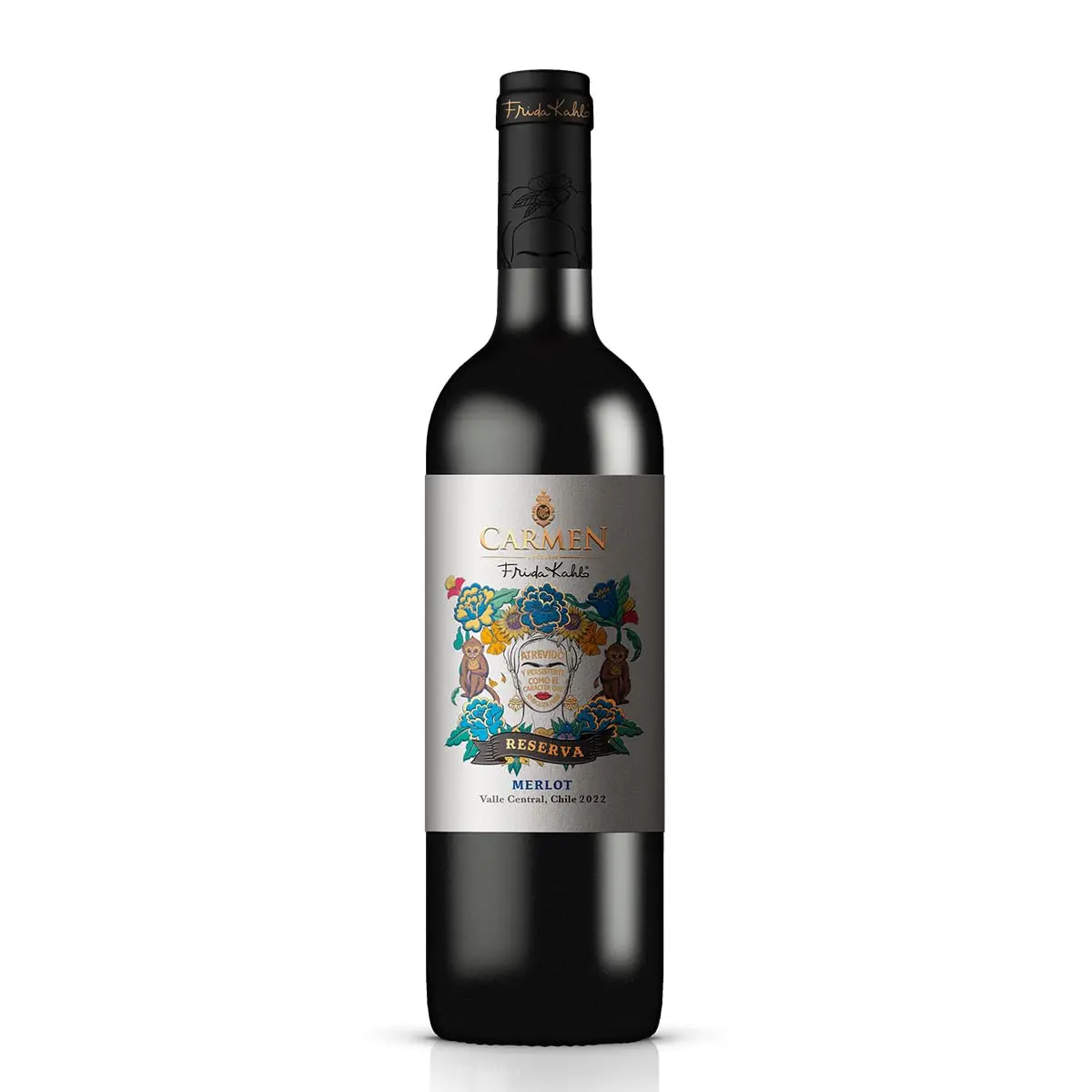Vinho Tinto Chileno Carmen Frida Kahlo Merlot 750 Ml - 1