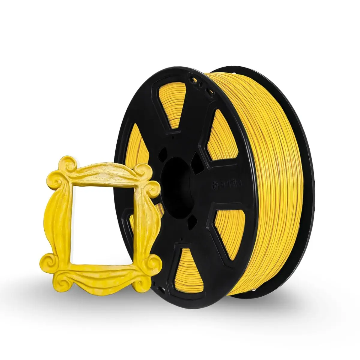 Filamento PLA 1kg, 1,75mm, para impressora 3D (Amarelo) - 1