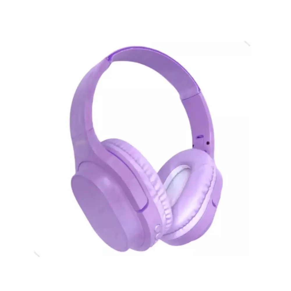 Fone De Ouvido Bluetooth 5.3 Headphone Sem Fio Fone Corrida Academia Com Cancelamento de Ruído On-ear Dobrável Qualidade PREMIUM Appari (Lilás)
