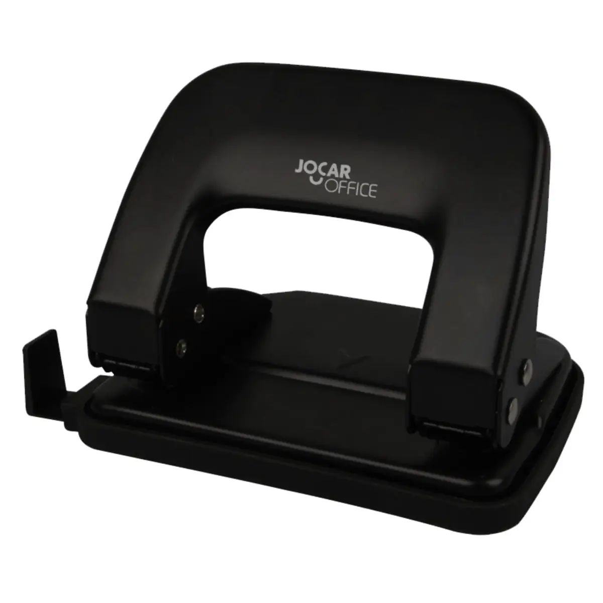 Perfurador de Metal 2 Furos Para 20 Folhas Leonora, Preto - 1