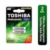 [+por-R$18,54] Pilha Recarregável AAA 1,2V 950mAh TNH3GAE TOSHIBA (Cartela com 2 unid.) - 1