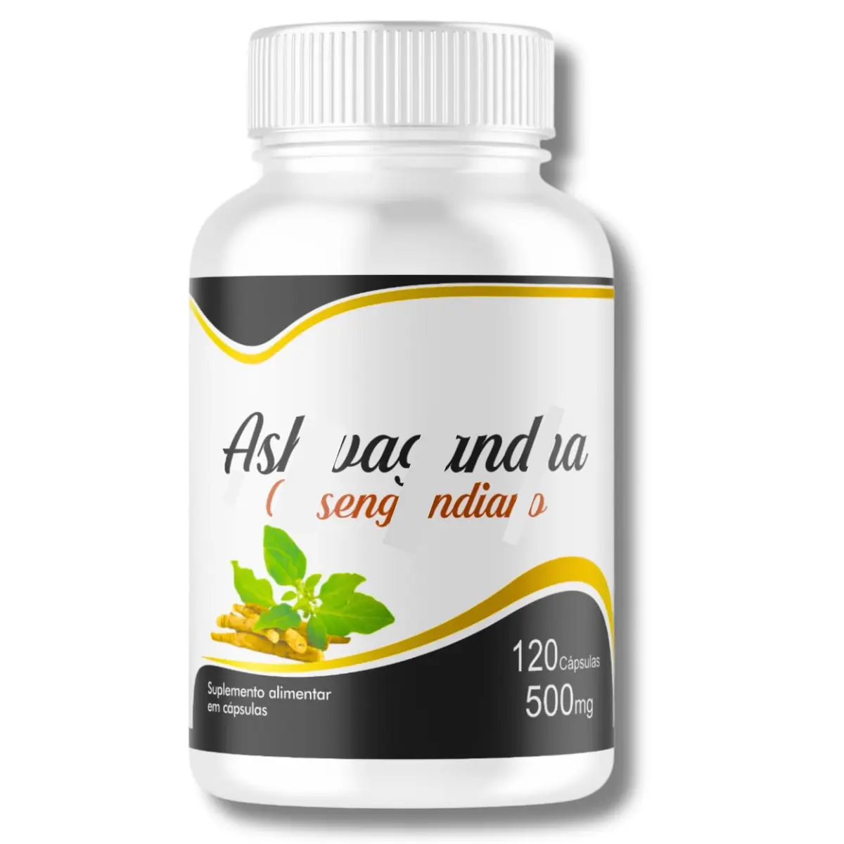 Ash 120 Cápsulas 500mg - 1