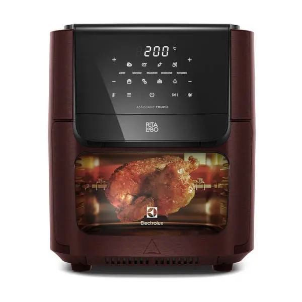 Air Fryer Oven Electrolux Rita Lobo 12l Digital Vermelha C/ R - 1
