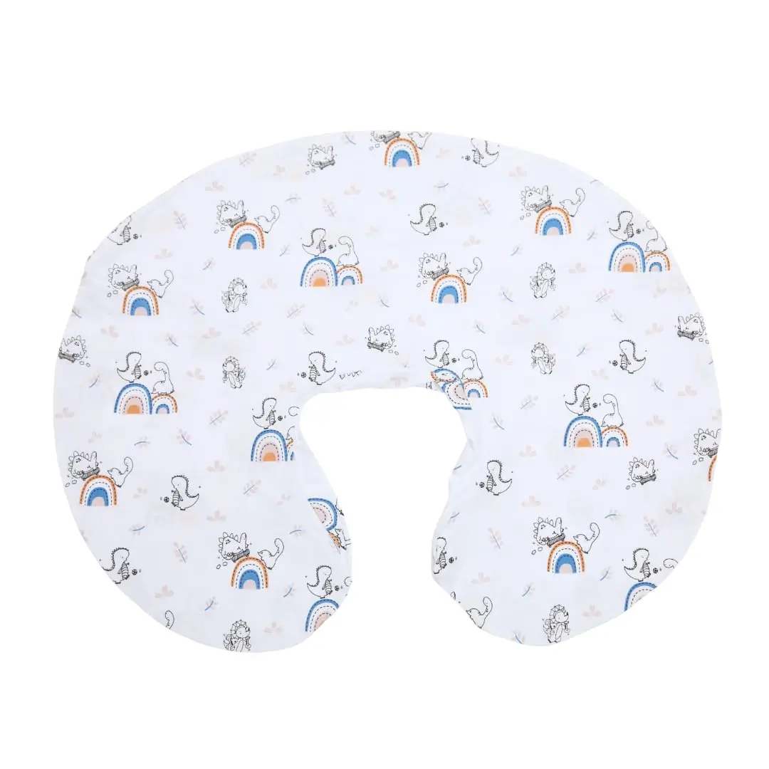 Capa para Almofada de Amamentação Papi Baby 150 Fios 62cm x 50cm 1 Unidade, Dino Esporte
