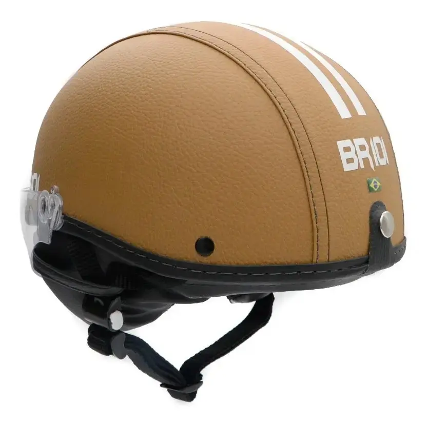 Capacete Bike Coquinho Moto Scooter Elétrica Skate Premium
