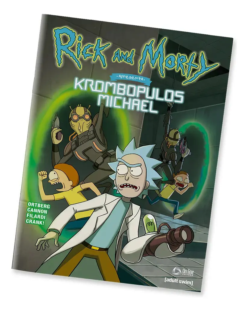 Rick and Morty Revista em Quadrinhos Edição 02 - On Line Editora - Capa Mole