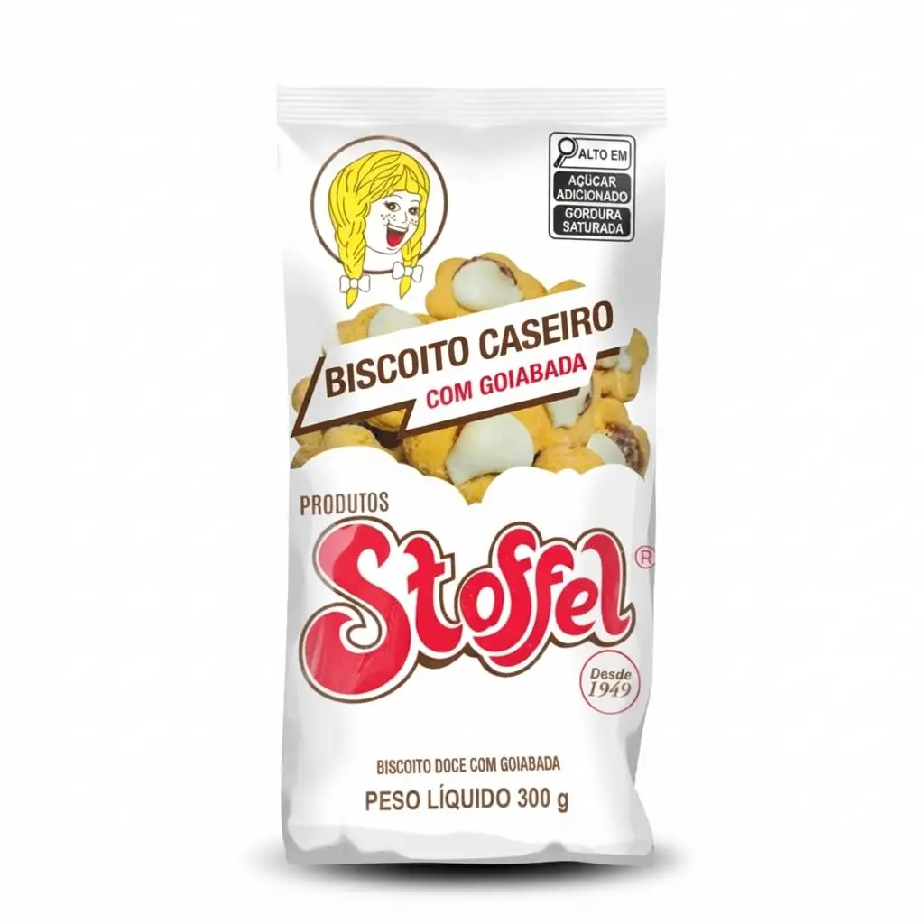 Biscoito Stoffel Caseiro Goiabada 300g