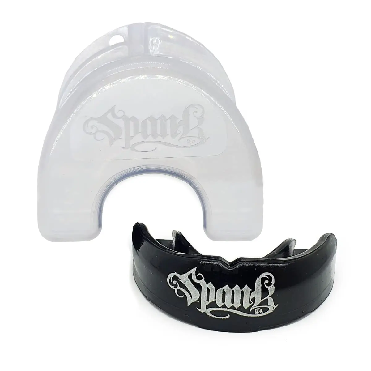 Protetor Bucal Arcada Superior Profissional Moldável - PRETO - Spank
