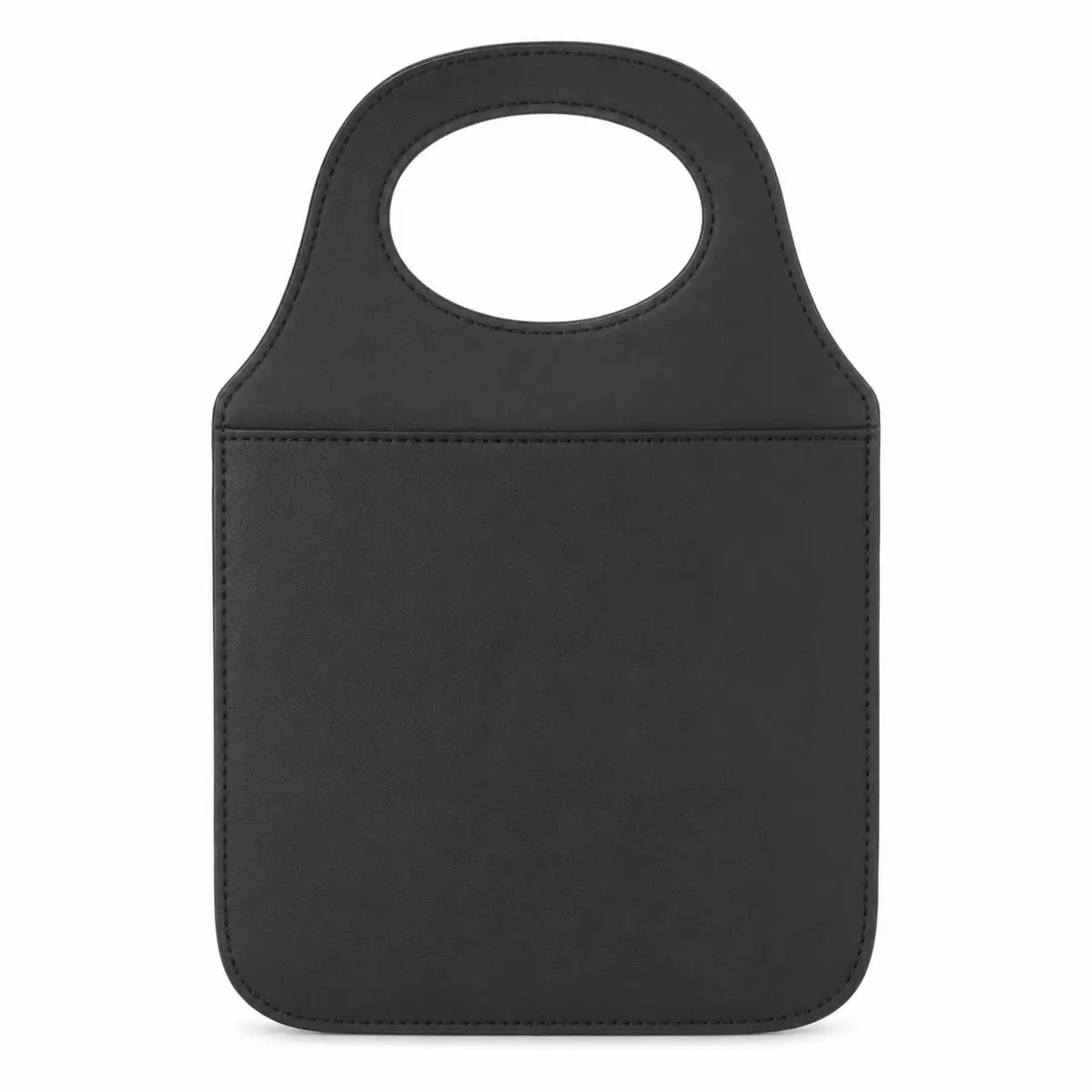 Lixeira para Carro e Organizador Automotivo Universal em Couro Ecológico, Porta-Lixo para Câmbio, Compacta e Fácil de Limpar – Preta | GaletiShop